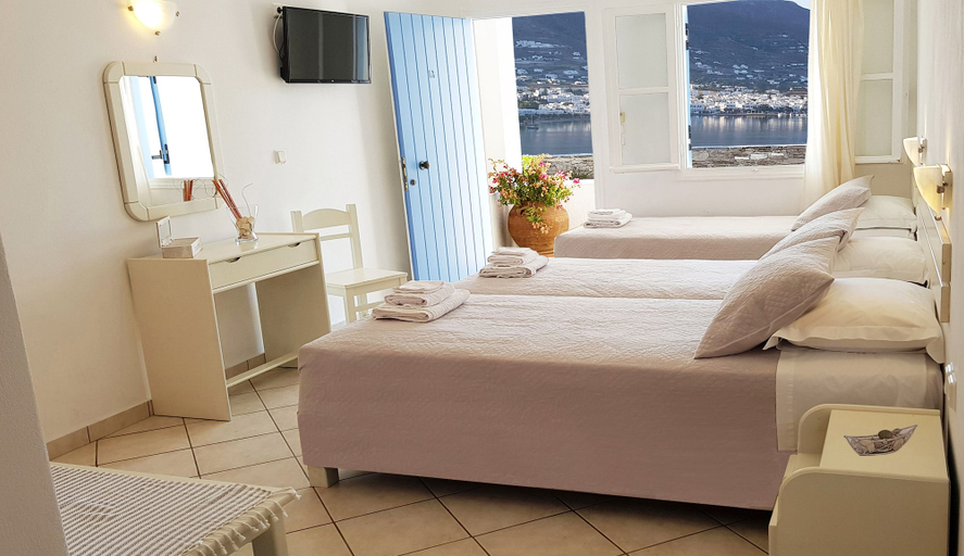 Bedroom 5, Paros Paradise Apartments, South Aegean