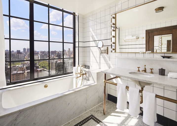 Bathroom 5, The Ludlow Hotel, New York