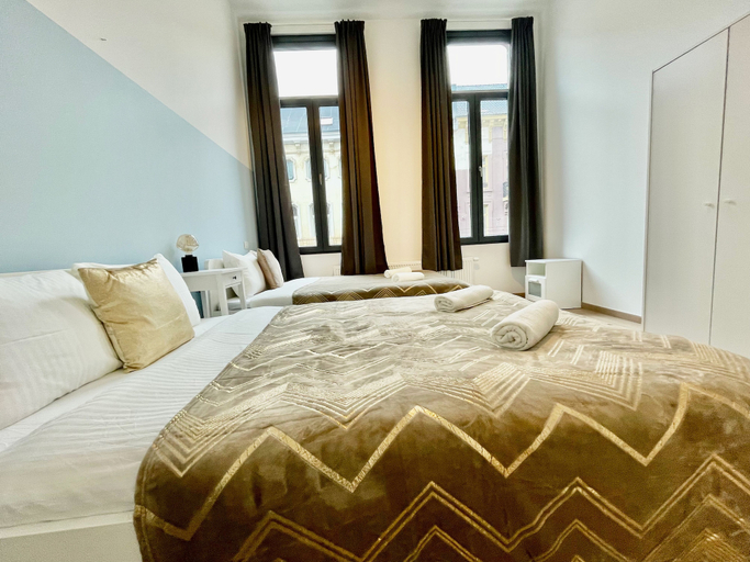 Bedroom 3, One Lux Stay near Fashion District, Antwerpen