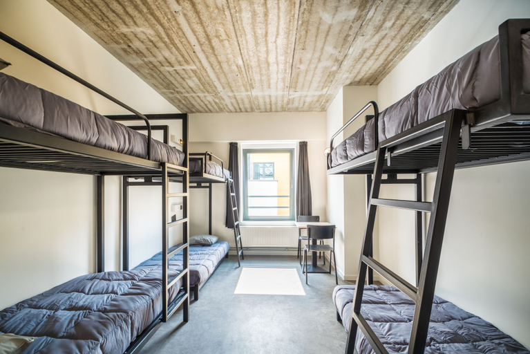 Bedroom 3, Auberge Jeunesse Charleroi Youth Hostel, Hainaut