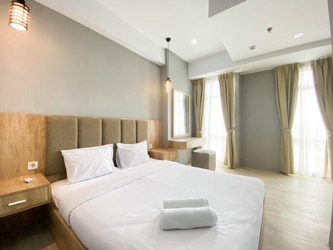 Simply Look and Comfort 1BR Vasanta Innopark Apartment By Travelio, Cikarang