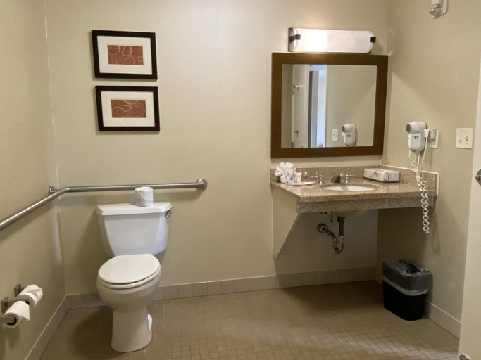 Bathroom 5, Comfort Suites Coralville I-80, Johnson