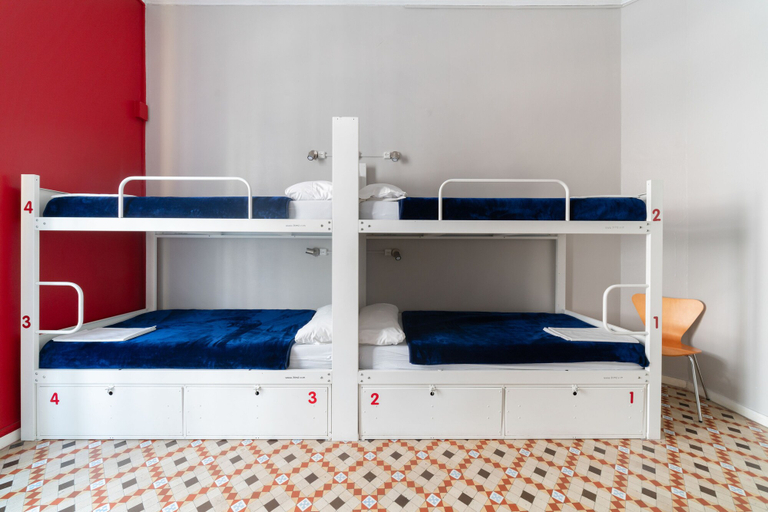 Bedroom 3, Red Nest Hostel, Valencia