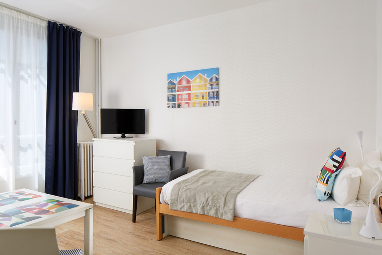 Bedroom 4, Hotel Résidence Paris Asnières, Hauts-de-Seine