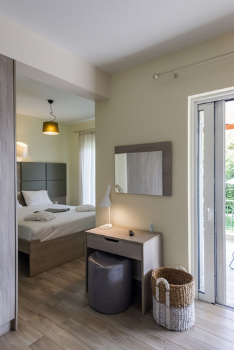 Bedroom 2, Estia Coastal Dream - Lush & Enchanting Garden Gem, Peloponnese