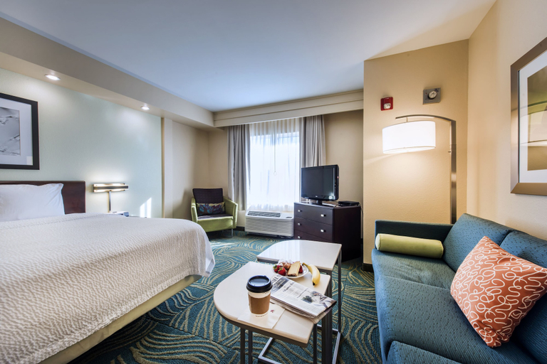 Bedroom 2, SpringHill Suites by Marriott Boston Devens Common Center, Worcester