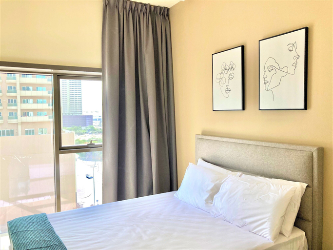 Bedroom 2, Amazing living in park view studio, Dubai