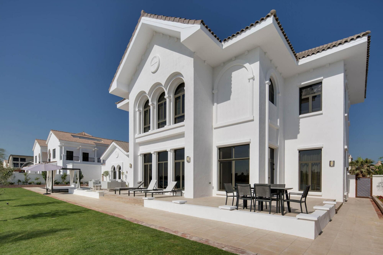 Exterior & Views 2, Luxury Villa w Dramatic Vw Private Beach Pool, Dubai