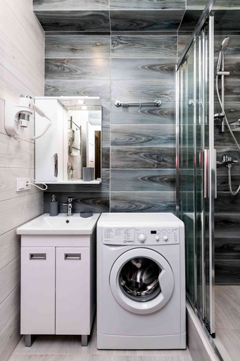 Bathroom 3, More Apartments na Mindal'noy 18, Sochi gorsovet