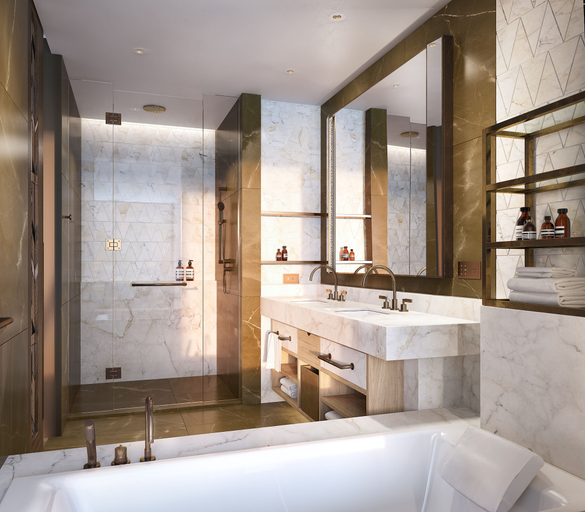 Bathroom 5, The Ritz-Carlton, Melbourne, Melbourne