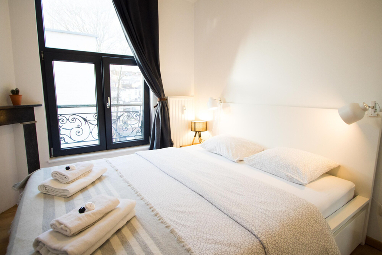 Bedroom 3, Charming Triplex Near Avenue Louise, Bruxelles