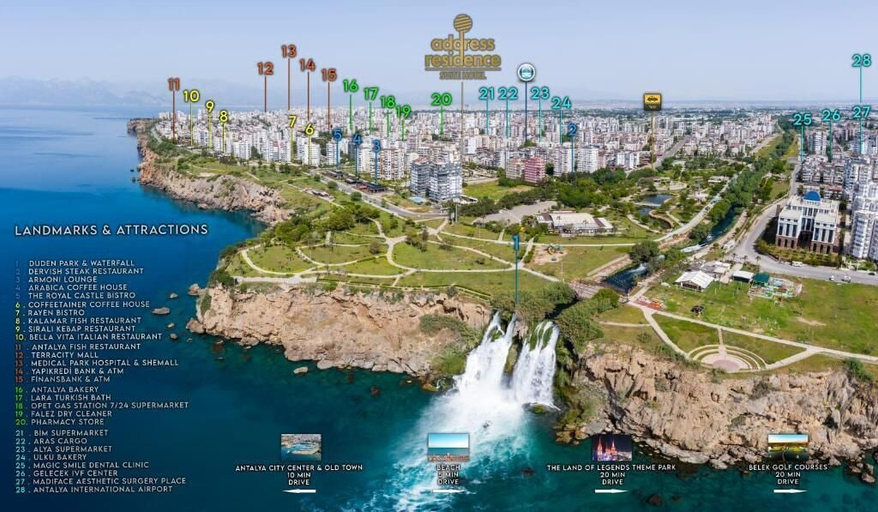 Exterior & Views 2, Address Residence Suite Hotel, Antalya