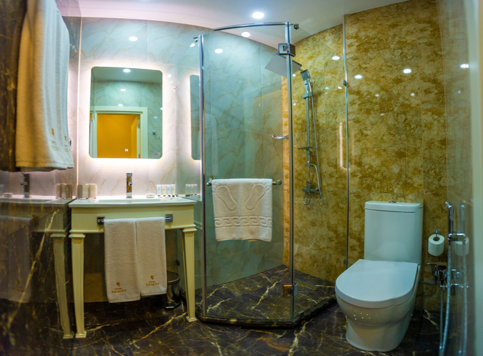 Bathroom 3, Aksent Hotel, Baku