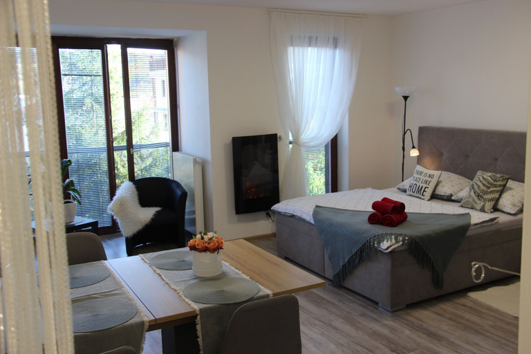 Bedroom 2, Apartman Sky City, Beroun