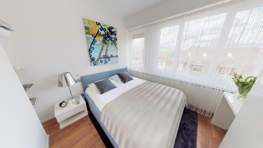 Bedroom 2, VISIONAPARTMENTS Zurich Rotachstrasse, Zürich