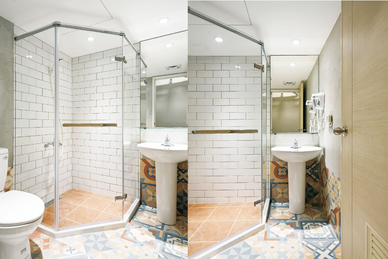 Bathroom 4, 109 Hostel Taipei, Taipei City