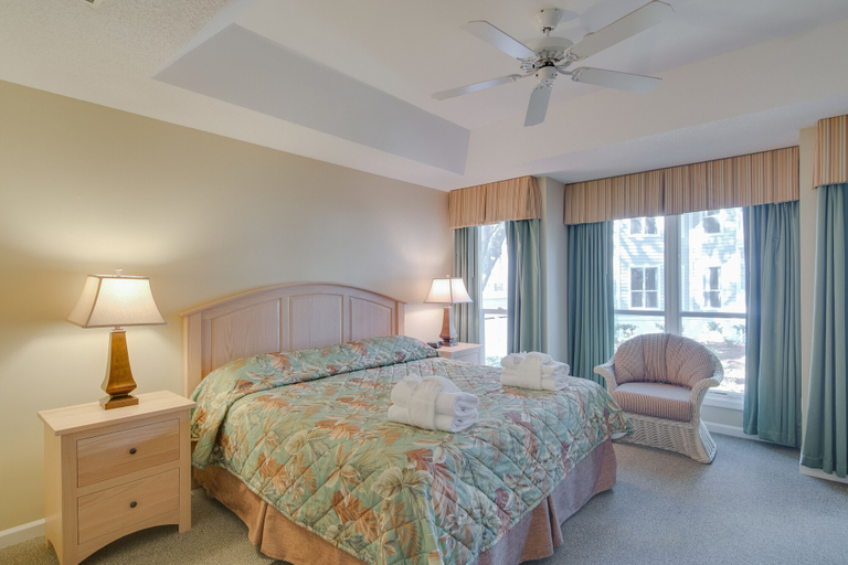 Bedroom 3, Ocean Palms Villas at Port Royal Resort, Beaufort