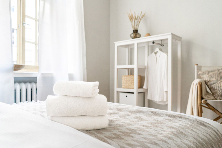 Bedroom 4, Cozy and peaceful studio apartment, Uusimaa
