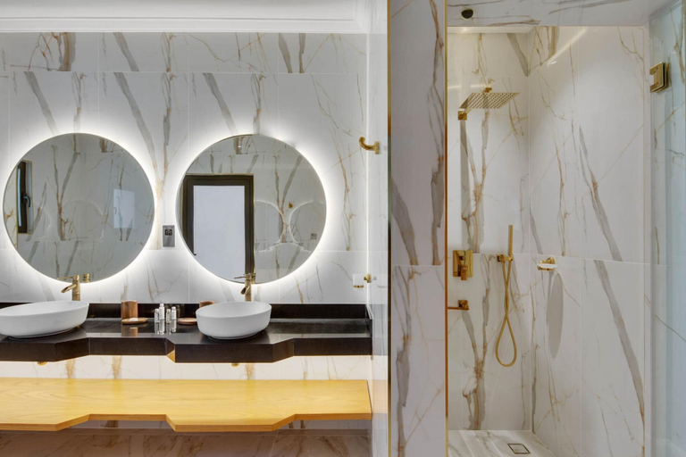 Bathroom 4, Luxury Villa w Dramatic Vw Private Beach Pool, Dubai