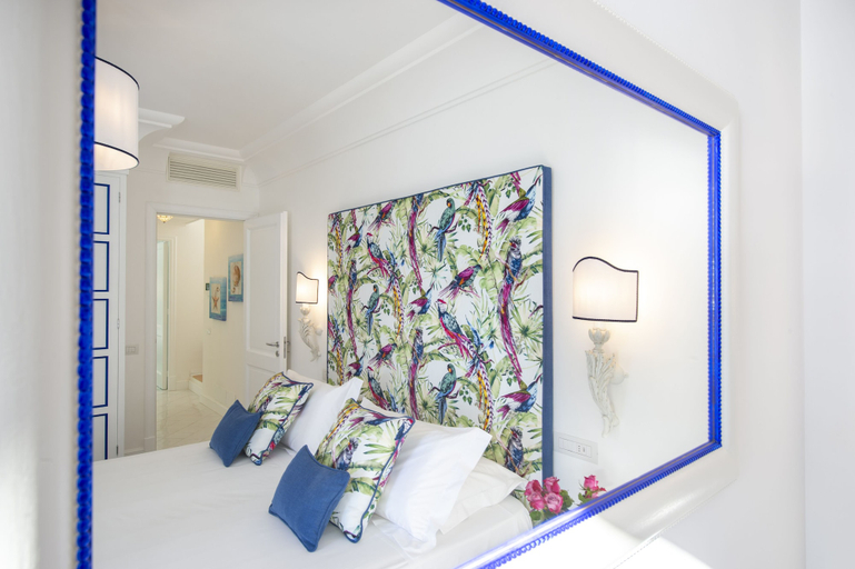 Bedroom 2, Exclusive Villa in Praiano with Pool & View, Salerno