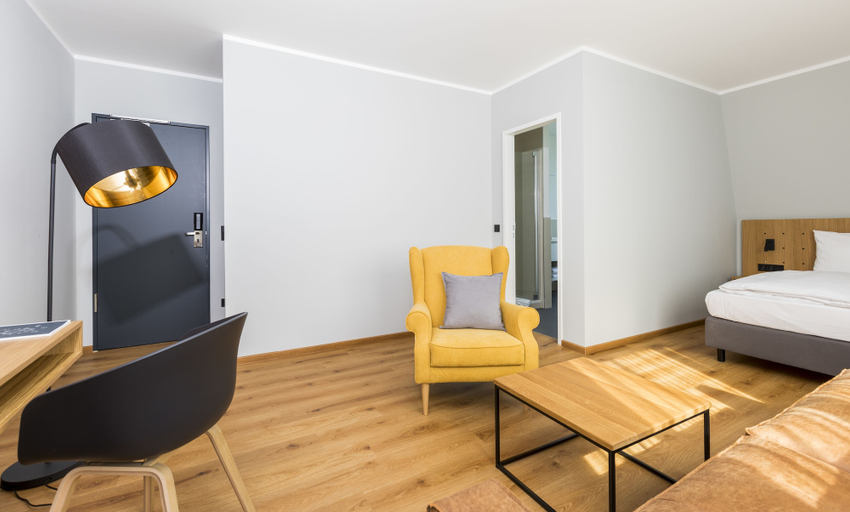 Bedroom 4, mk | hotel eschborn, Main-Taunus-Kreis