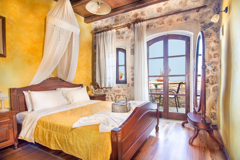 Bedroom 3, Samonas Traditional Villas, Crete