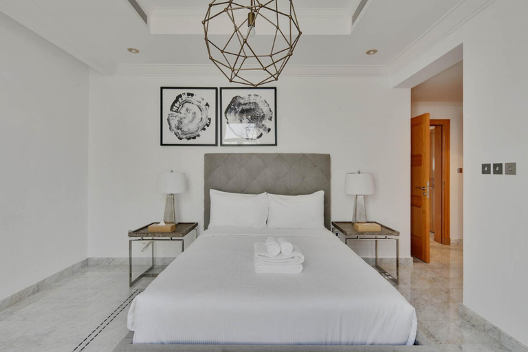 Bedroom 3, Luxury Villa w Dramatic Vw Private Beach Pool, Dubai