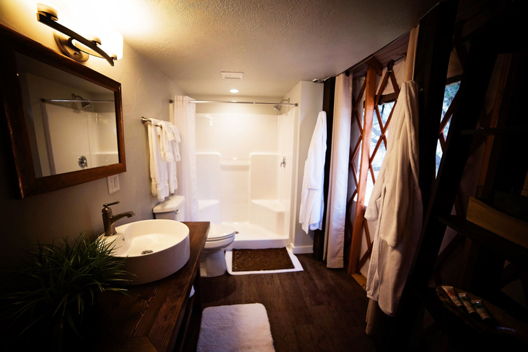 Bathroom 3, Escalante Yurts, Garfield