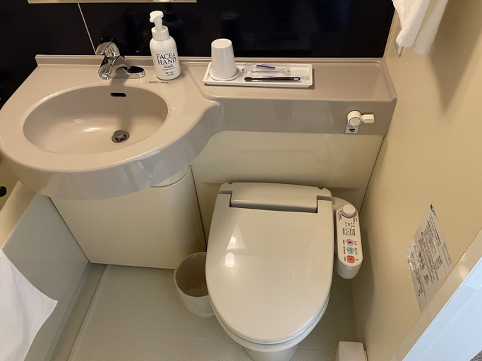 Bathroom 4, Quad Inn Yokote, Yokote