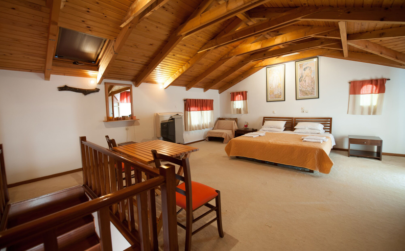 Bedroom 4, Zarkadis Beach Apartments, Ionian Islands
