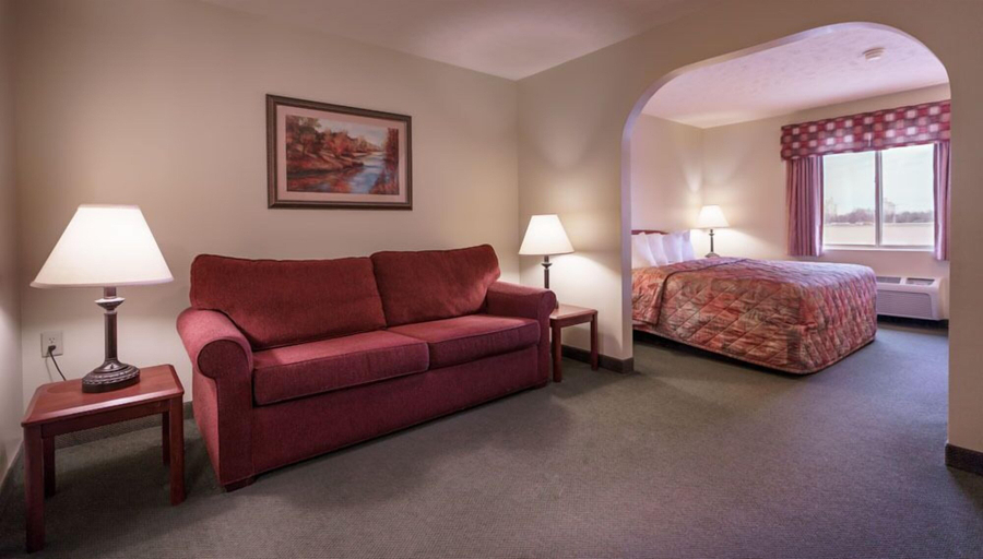 Bedroom 2, Supertel Inn & Conference Center, Union