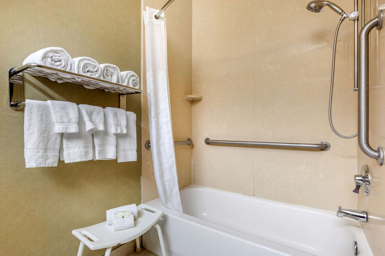 Bathroom 4, Quality Inn & Suites Durant, Bryan