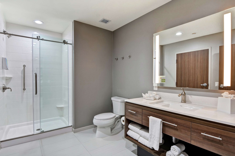 Bathroom 4, Home2 Suites by Hilton Bedford DFW West, TX, Tarrant