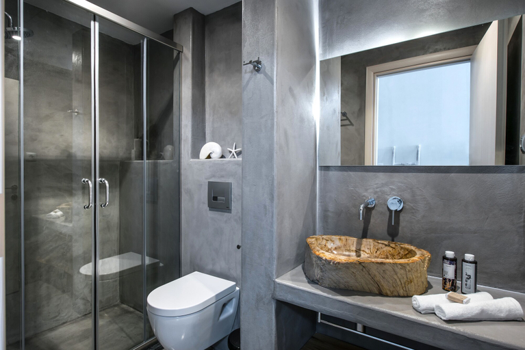 Bathroom 3, Cosmopolis Crete Suites, Crete