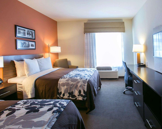 Bedroom 3, Sleep Inn & Suites Austin Northeast, Travis