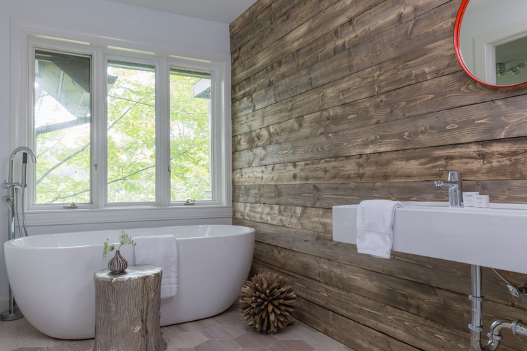 Bathroom 5, Field Guide Lodge, Lamoille