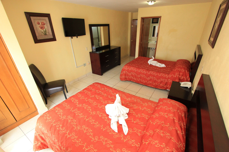 Bedroom 3, Hotel Conquistadores, Zacatecas