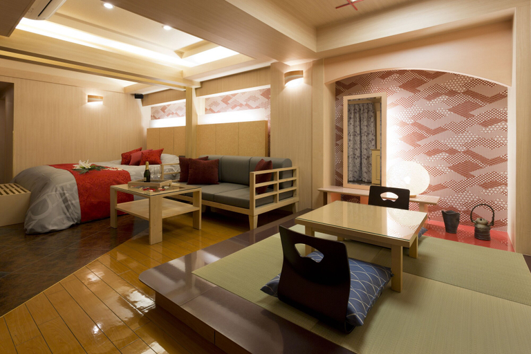 Bedroom 3, Hotel Watergate Okayama - Adults Only, Okayama