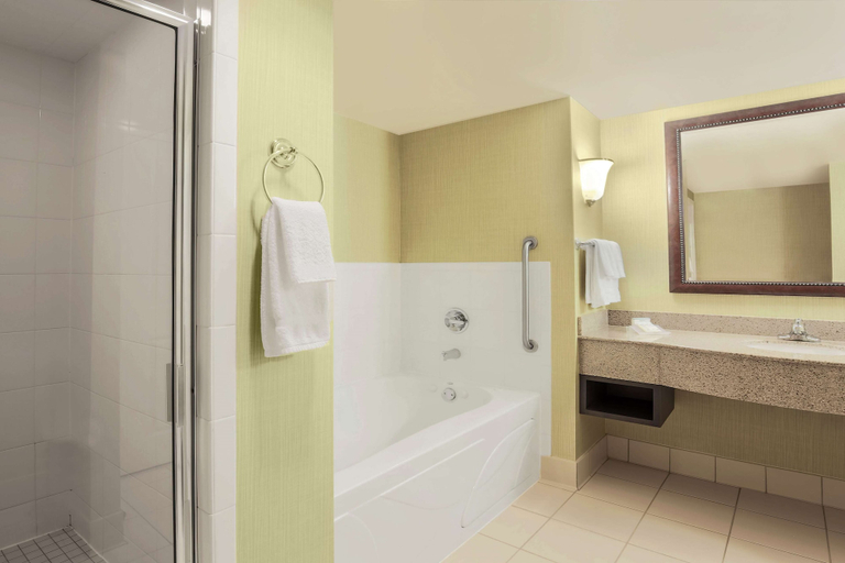 Bathroom 4, Hilton Garden Inn Chicago/Midway Airport, Cook