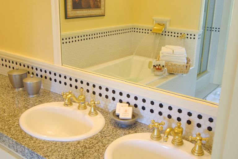 Bathroom 4, Gosby House Inn, A Four Sisters Inn, Monterey