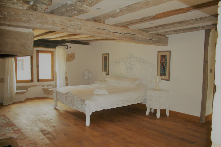 Bedroom 5, Manoir de la Basse-Cour, Sarthe