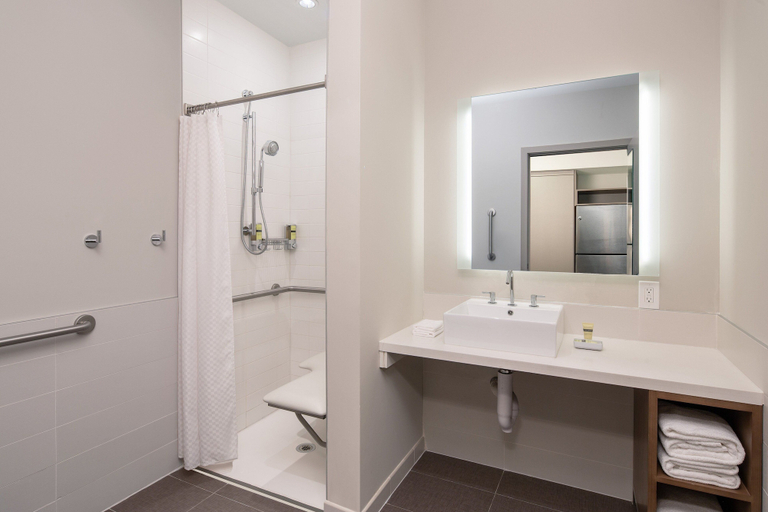 Bathroom 5, Element by Marriott Harrison - Newark, Hudson