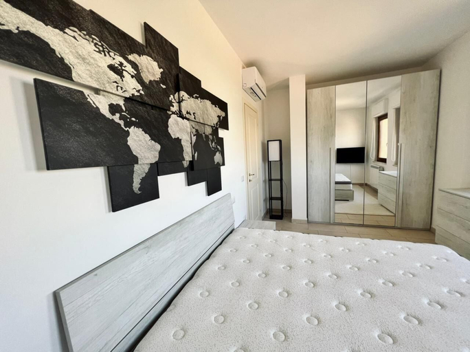 Bedroom 3, Modern renovated apartment in Olbia with, Olbia-Tempio