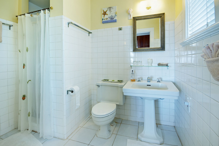 Bathroom 3, Beachfront Bed & Breakfast, Saint Johns