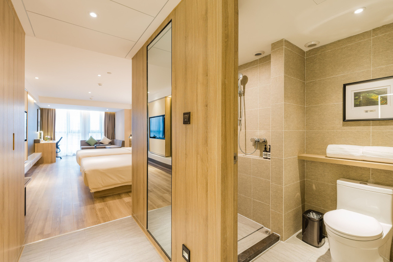 Bathroom 3, Atour Hotel West Lake Cultural Square Shangtang Rd Hangzhou, Hangzhou