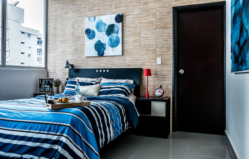 Bedroom 2, Diaphanous Urban Apartment, Panamá