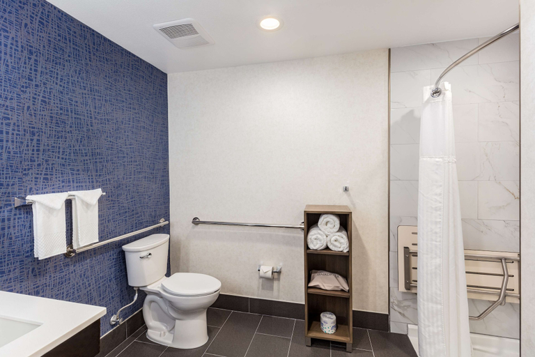 Bathroom 5, DoubleTree by Hilton Pomona, Los Angeles
