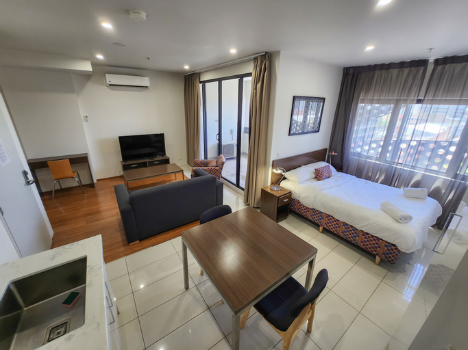Bedroom 3, Exodus Dandenong Apartment Hotel, Gr. Dandenong - Dandenong