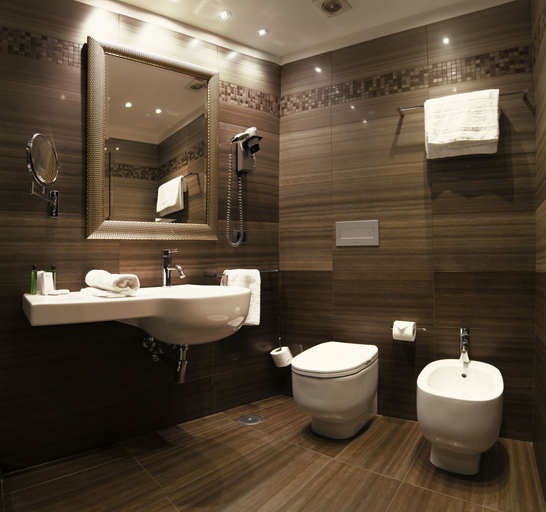 Bathroom 4, Rome Airport Hotel Fiumicino, Roma