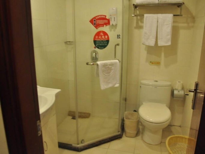 Bathroom, GreenTree Inn Suzhou Mudu Ancient Street Express Hotel, Suzhou